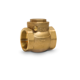 Клапан обратный подъемный латунный FAF 4350