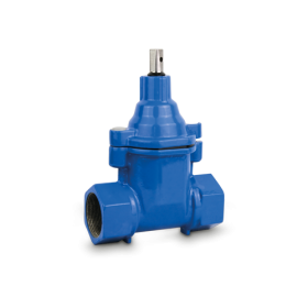 Задвижка с обрезиненным клином резьбовая FAF 6600