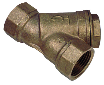 Фильтр наклонный сетчатый Ру20 — бронза — внутренняя резьба BSP