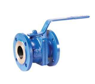 Чугунный шаровый кран