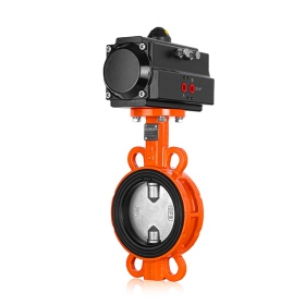 VBS-131 Затвор поворотный c пневмоприводом RPA