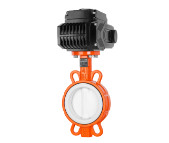 VBS-143 Затвор поворотный с электроприводом EAR-T